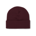 HUF All Caps Cuff Beanie - Burgundy - Kubanna