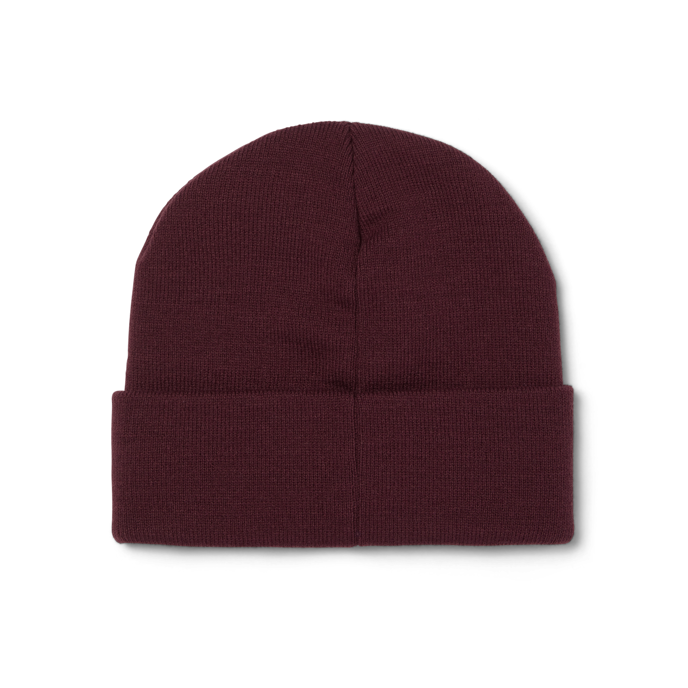 HUF All Caps Cuff Beanie - Burgundy - Kubanna