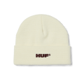 HUF All Caps Cuff Beanie - Cream - Kubanna