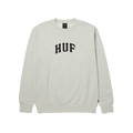 HUF Arch Applique Crewneck - Ash Grey - Kubanna