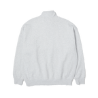 HUF Arch Enzyme 1/4 Zip Fleece - Heather Grey - Kubanna