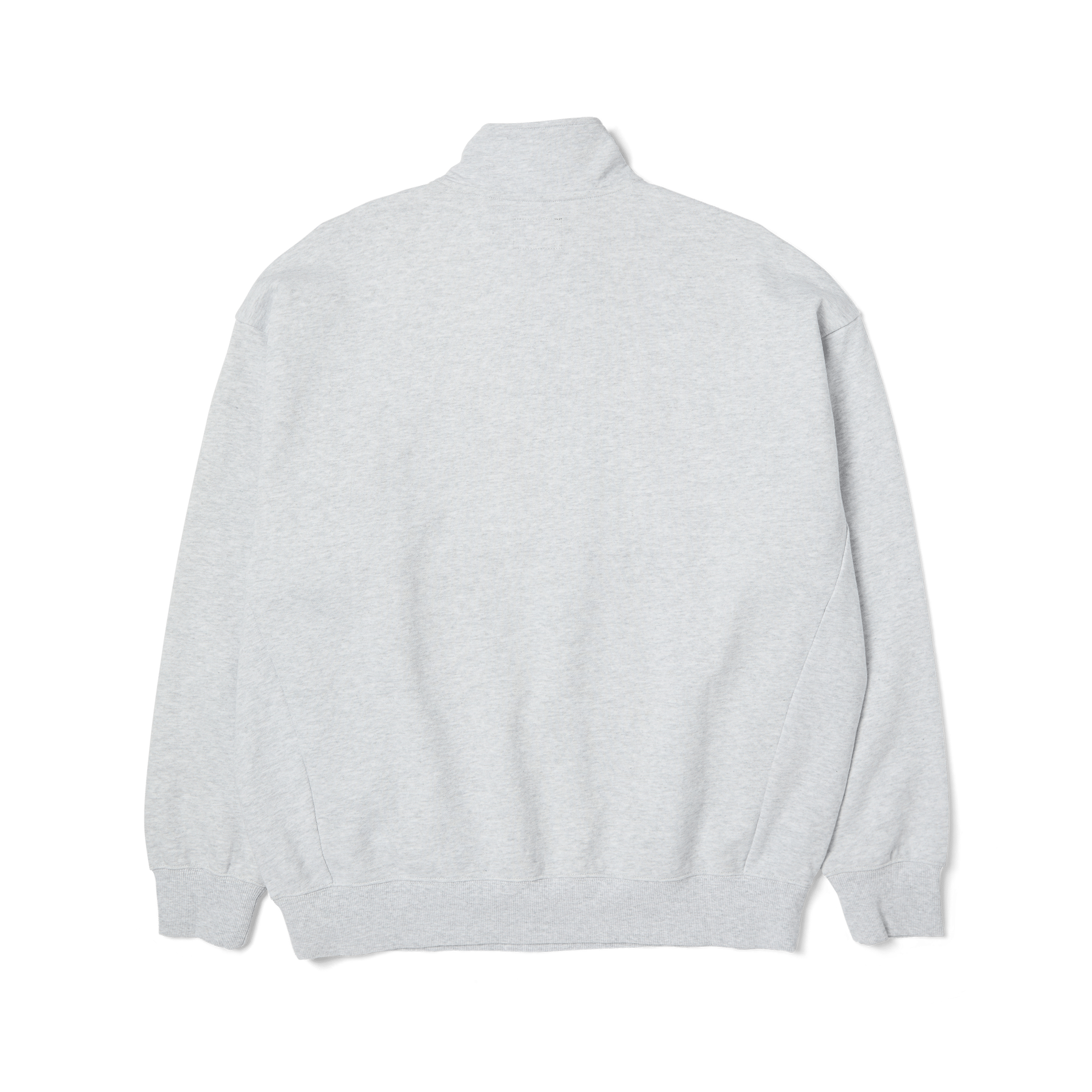 HUF Arch Enzyme 1/4 Zip Fleece - Heather Grey - Kubanna