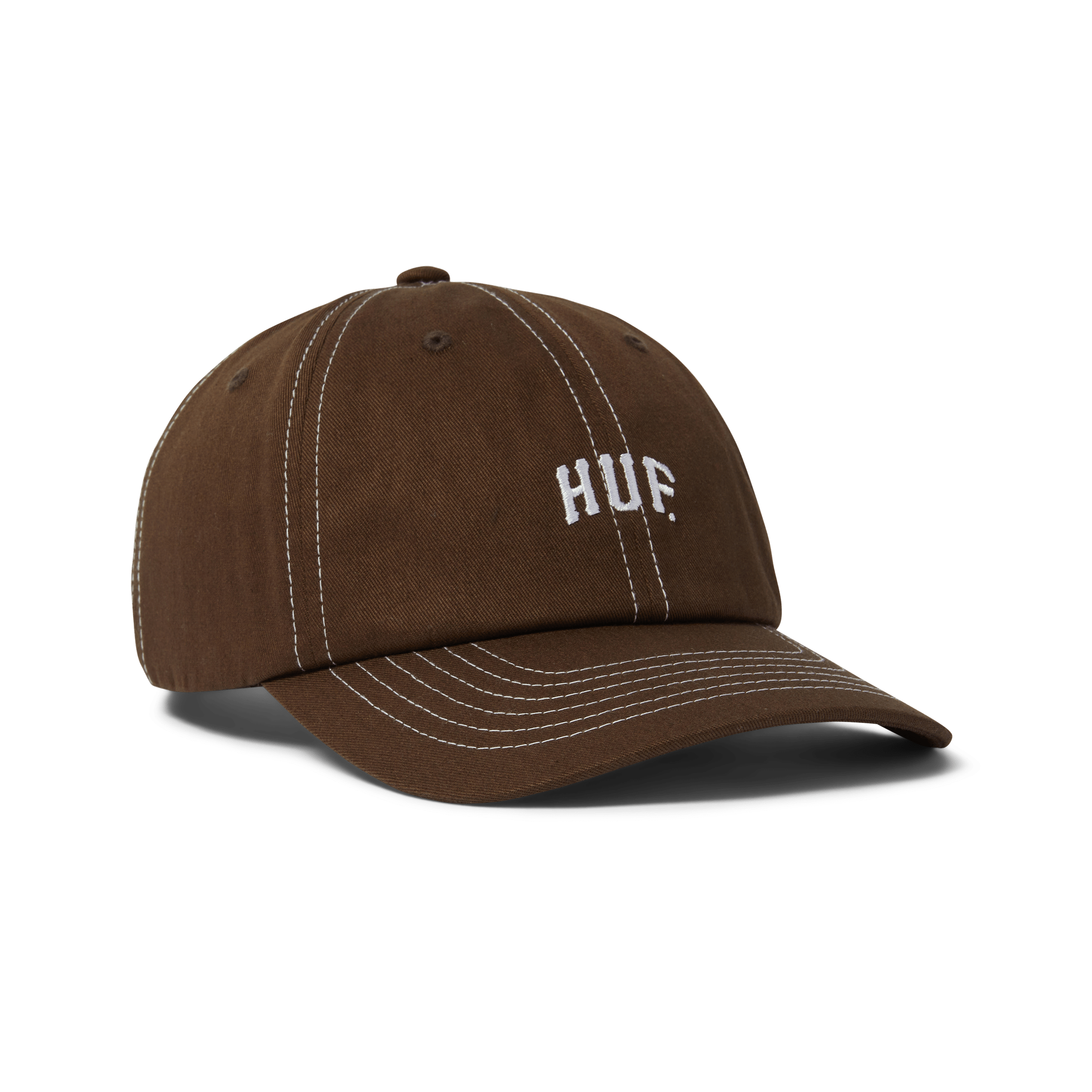 HUF Arch Logo 6 Panel Cv Hat - Bison - Kubanna