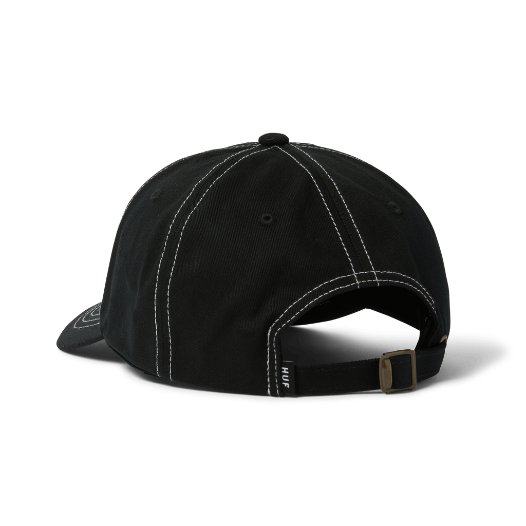HUF Arch Logo 6 Panel Cv Hat - Black - Kubanna