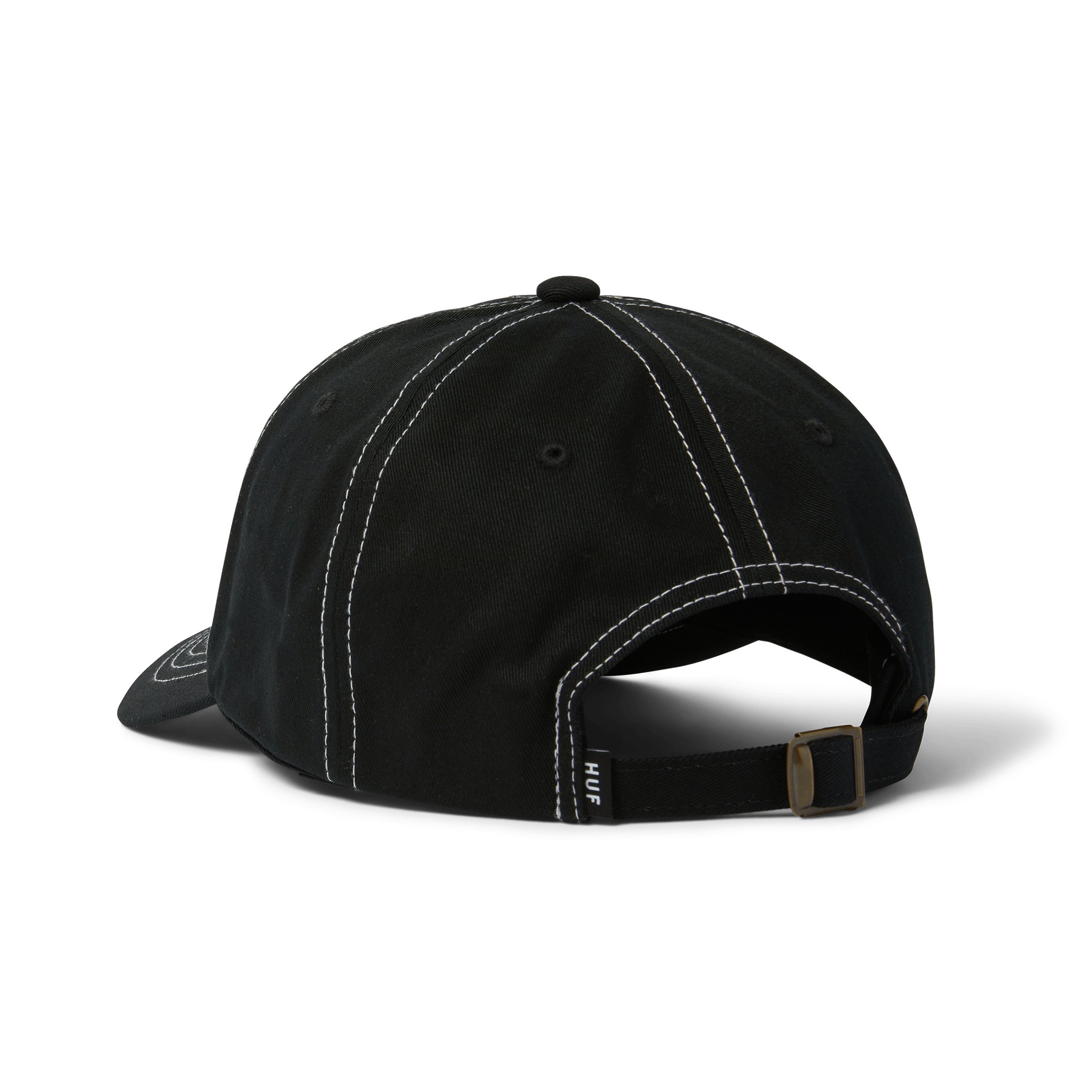 HUF Arch Logo 6 Panel Cv Hat - Black - Kubanna