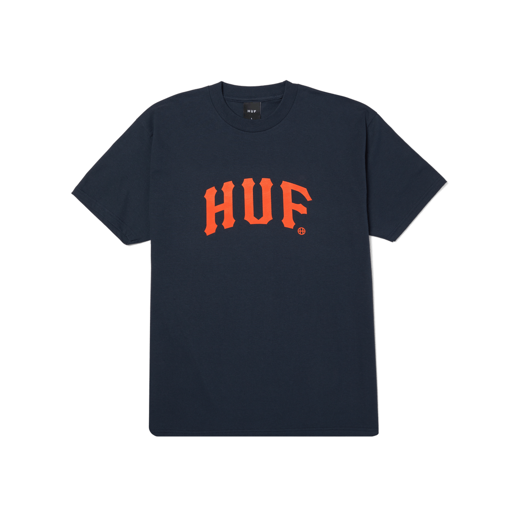 HUF Arch T-shirt - Navy - Kubanna