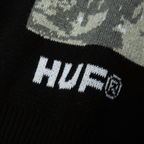 HUF Black Moses Knit Sweater - Black - Kubanna