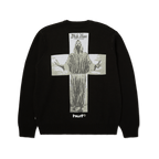 HUF Black Moses Knit Sweater - Black - Kubanna