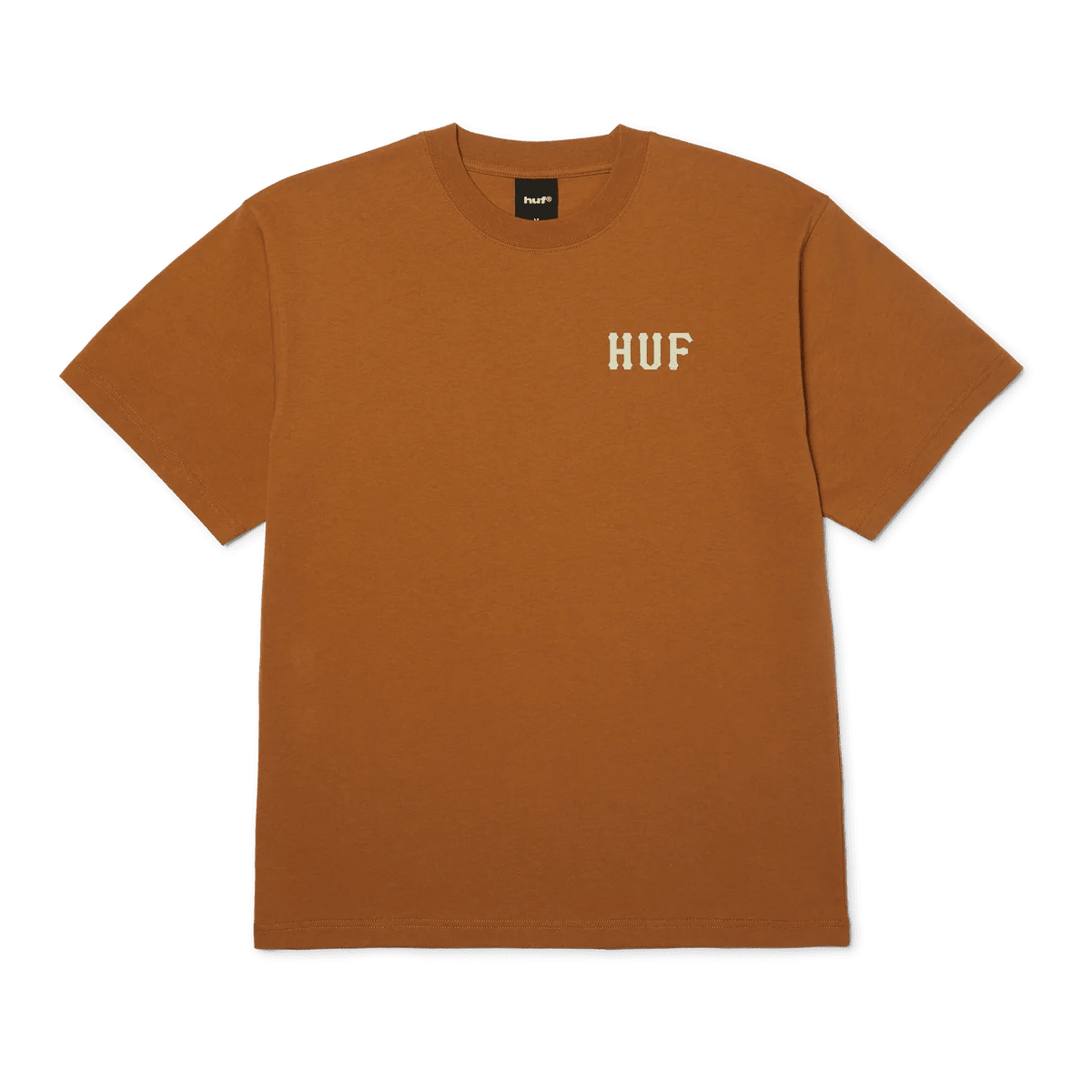 HUF | Classic H T-shirt – Brown Sugar/Cream - Kubanna