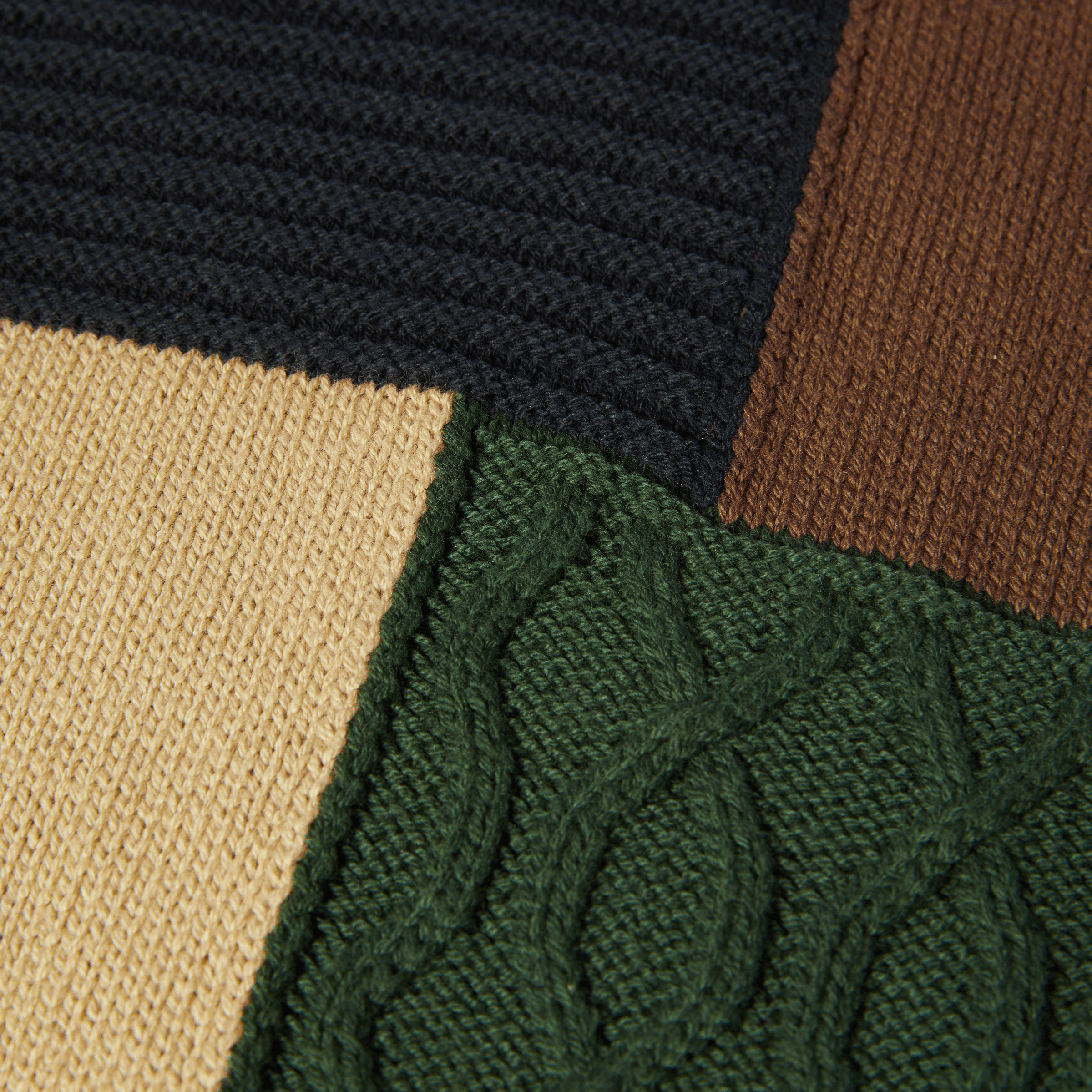 HUF Columbia Cable Knit Sweater - Multi - Kubanna