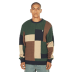 HUF Columbia Cable Knit Sweater - Multi - Kubanna