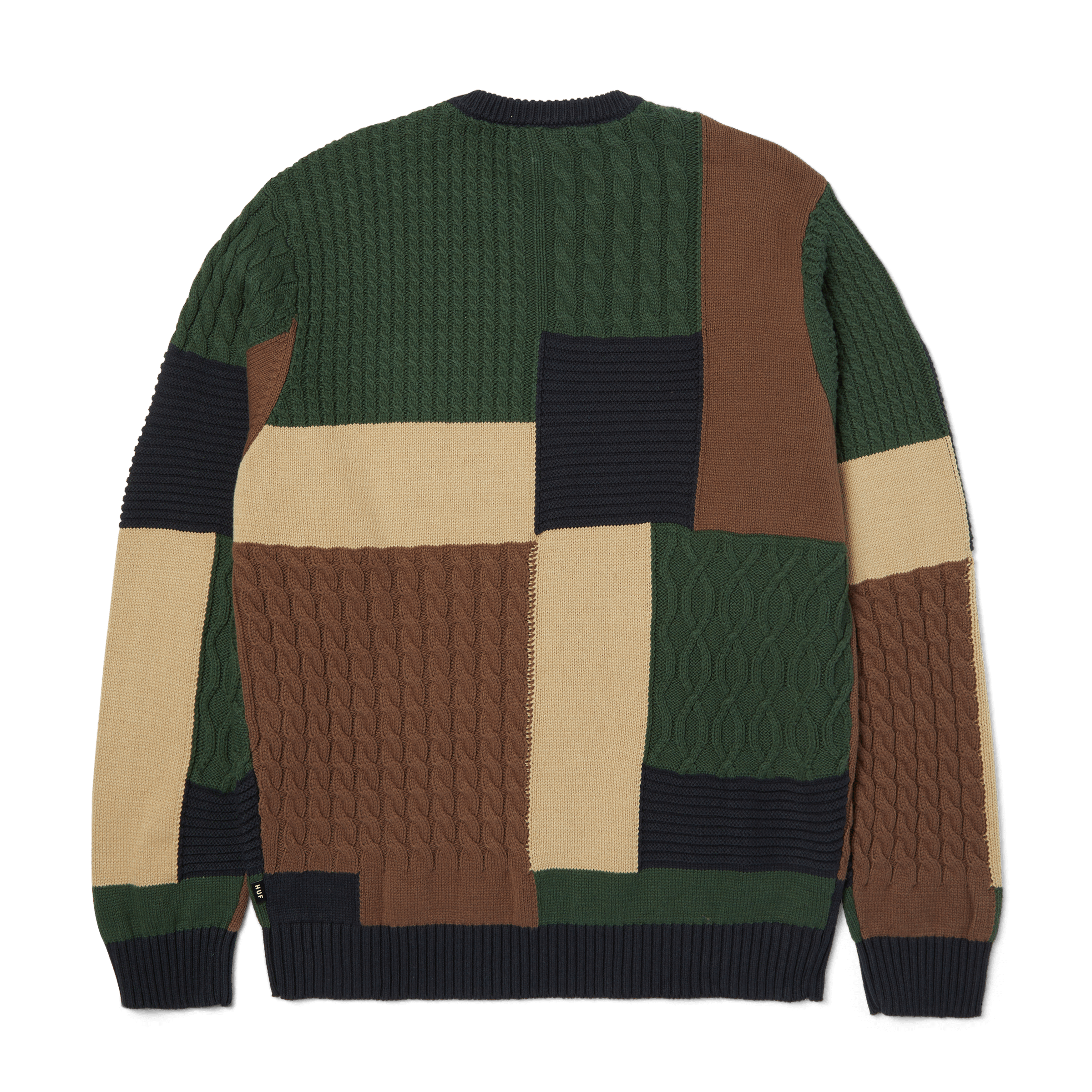 HUF Columbia Cable Knit Sweater - Multi - Kubanna