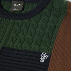 HUF Columbia Cable Knit Sweater - Multi - Kubanna
