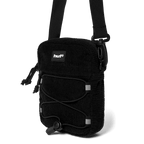 HUF | Corduroy Bowery Side Bag – Black - Kubanna