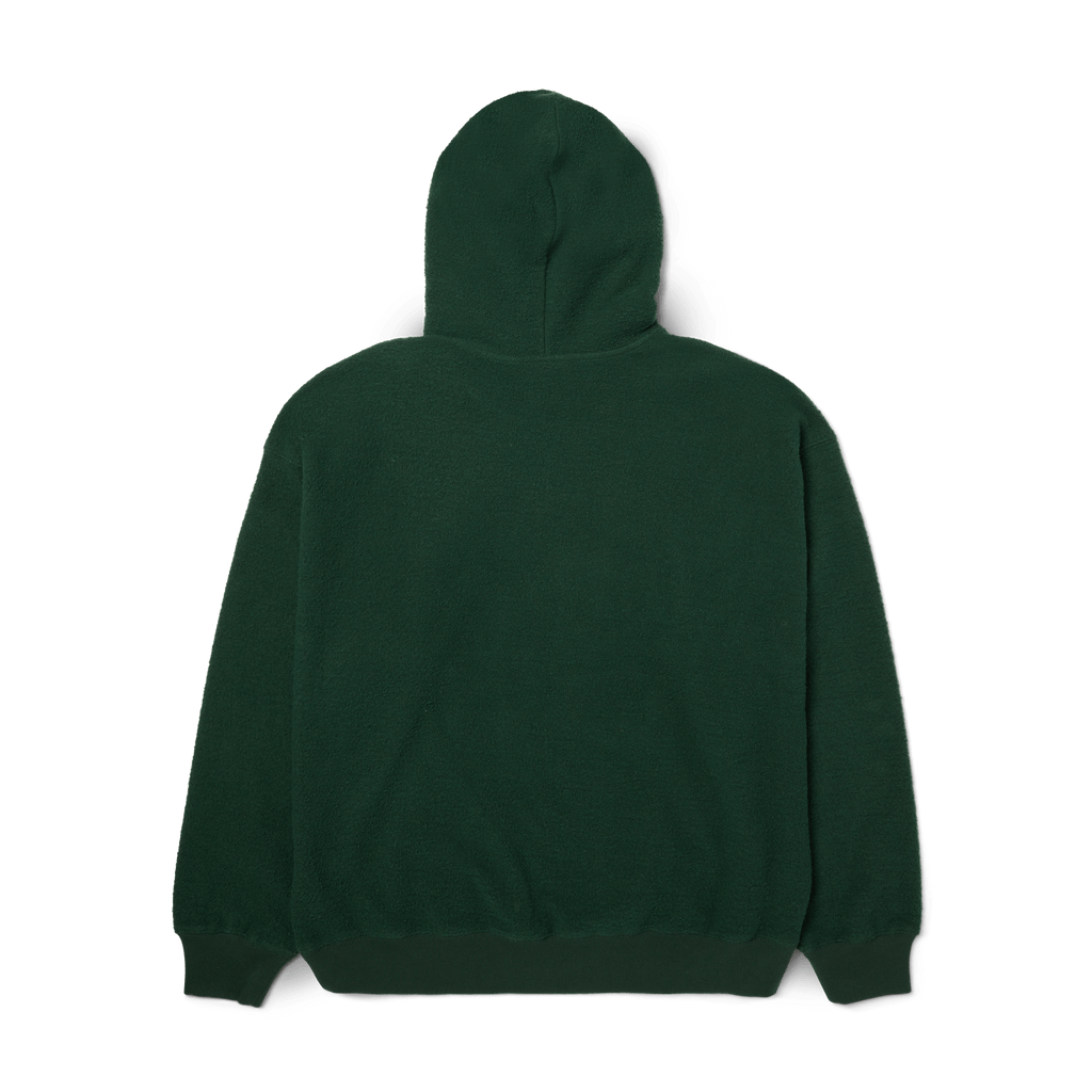 HUF Cracked Arch Inside Out Hoodie - Forest Green - Kubanna