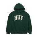 HUF Cracked Arch Inside Out Hoodie - Forest Green - Kubanna