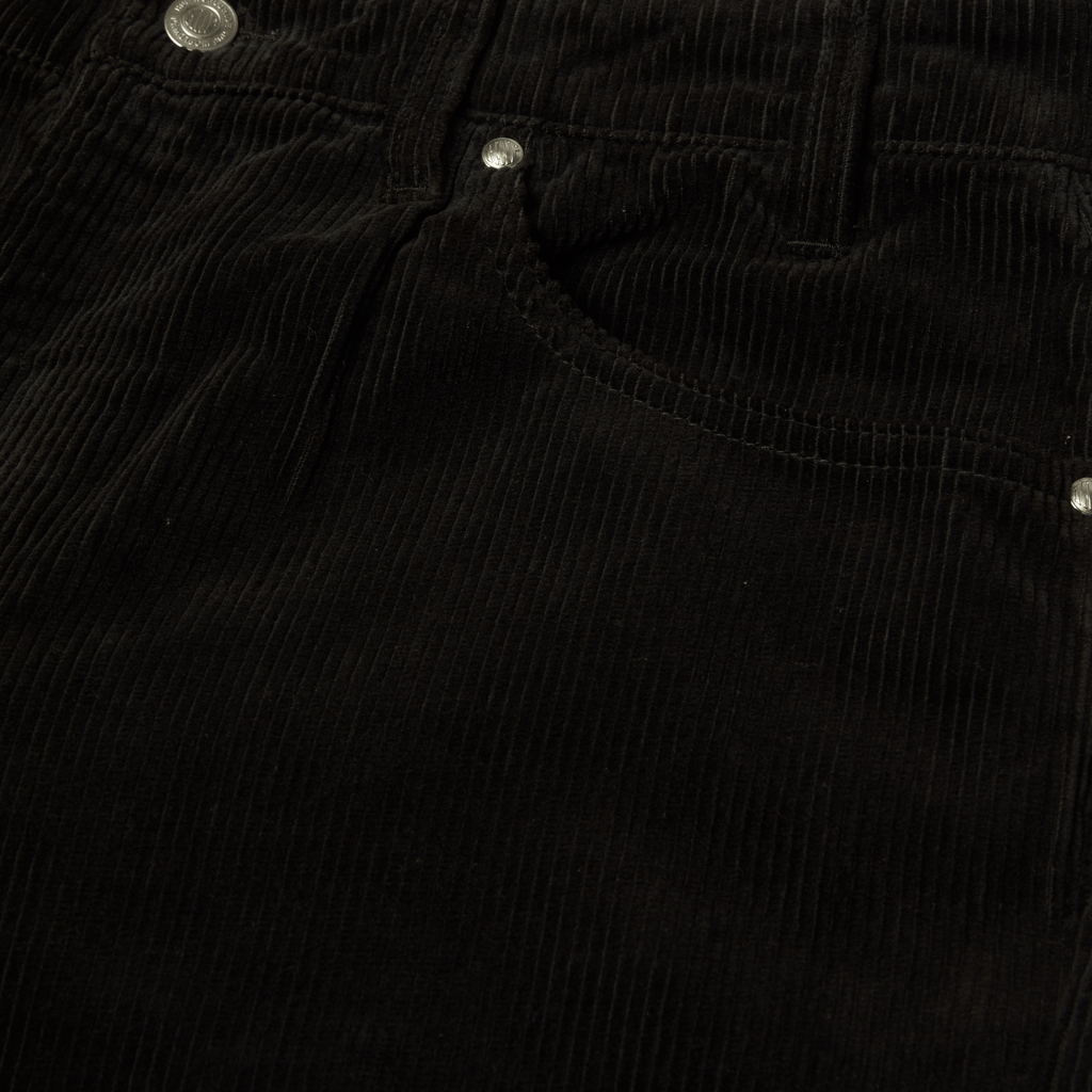 HUF Cromer Corduroy Pant - Black - Kubanna