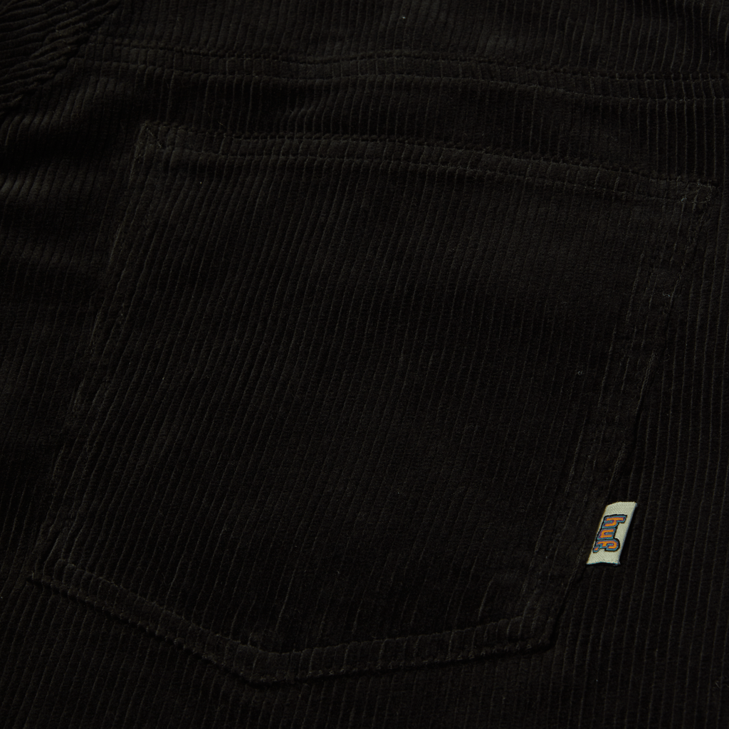 HUF Cromer Corduroy Pant - Black - Kubanna