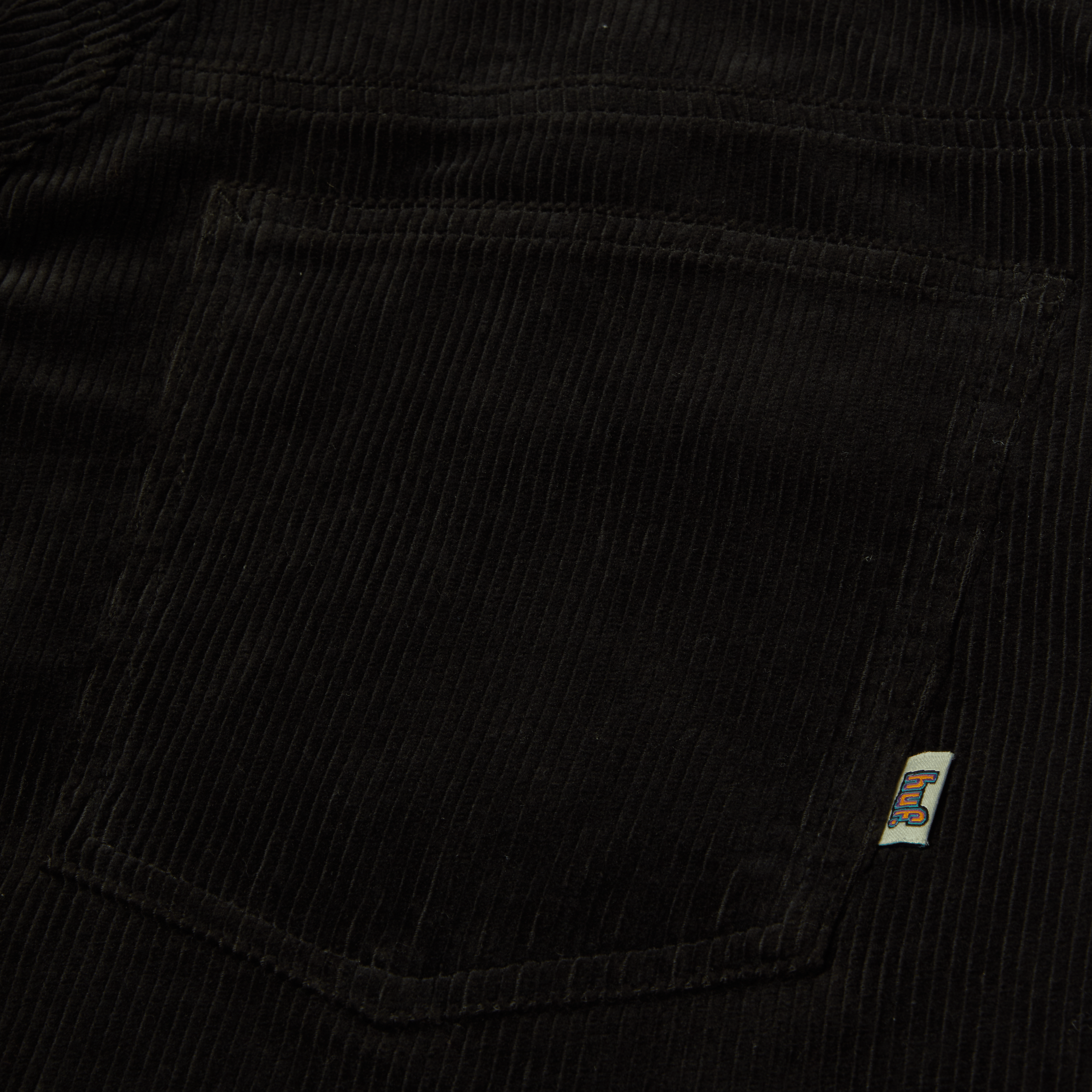 HUF Cromer Corduroy Pant - Black - Kubanna