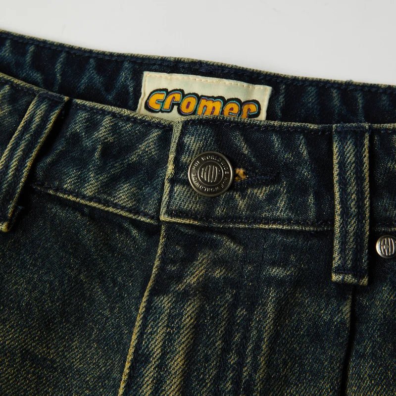 HUF | Cromer Faded Pant - Sanded Blue - Kubanna