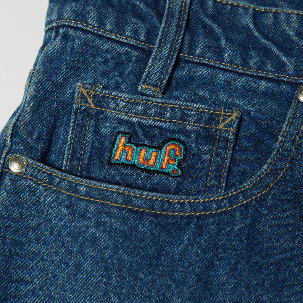 HUF Cromer Pant - Stone Wash Indigo - Kubanna