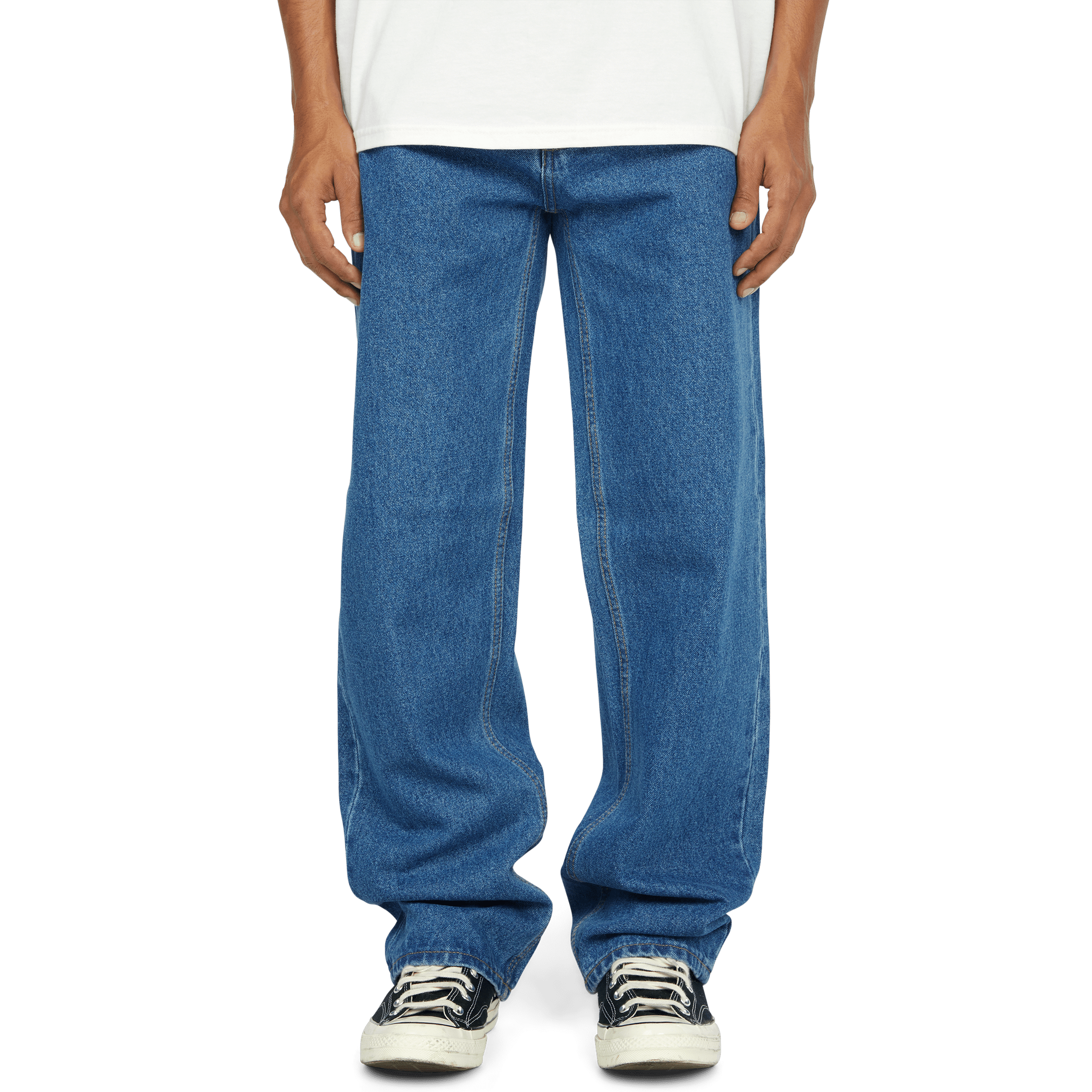 HUF Cromer Pant - Stone Wash Indigo - Kubanna