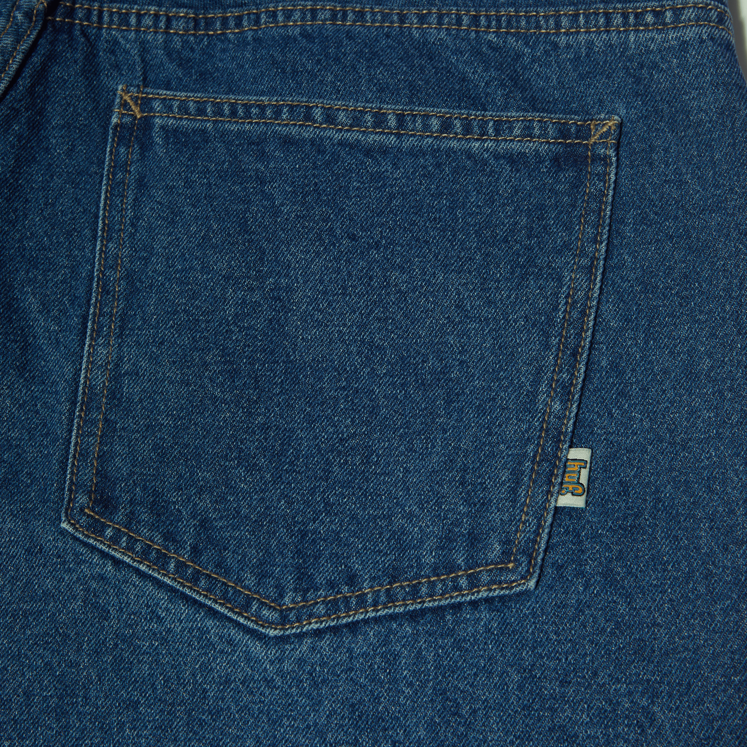 HUF Cromer Pant - Stone Wash Indigo - Kubanna
