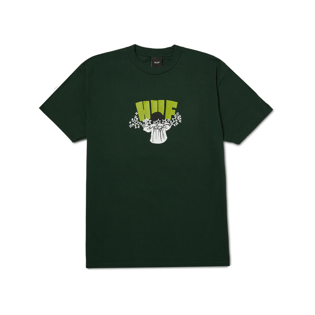 HUF Dazed Tee - Forest Green - Kubanna