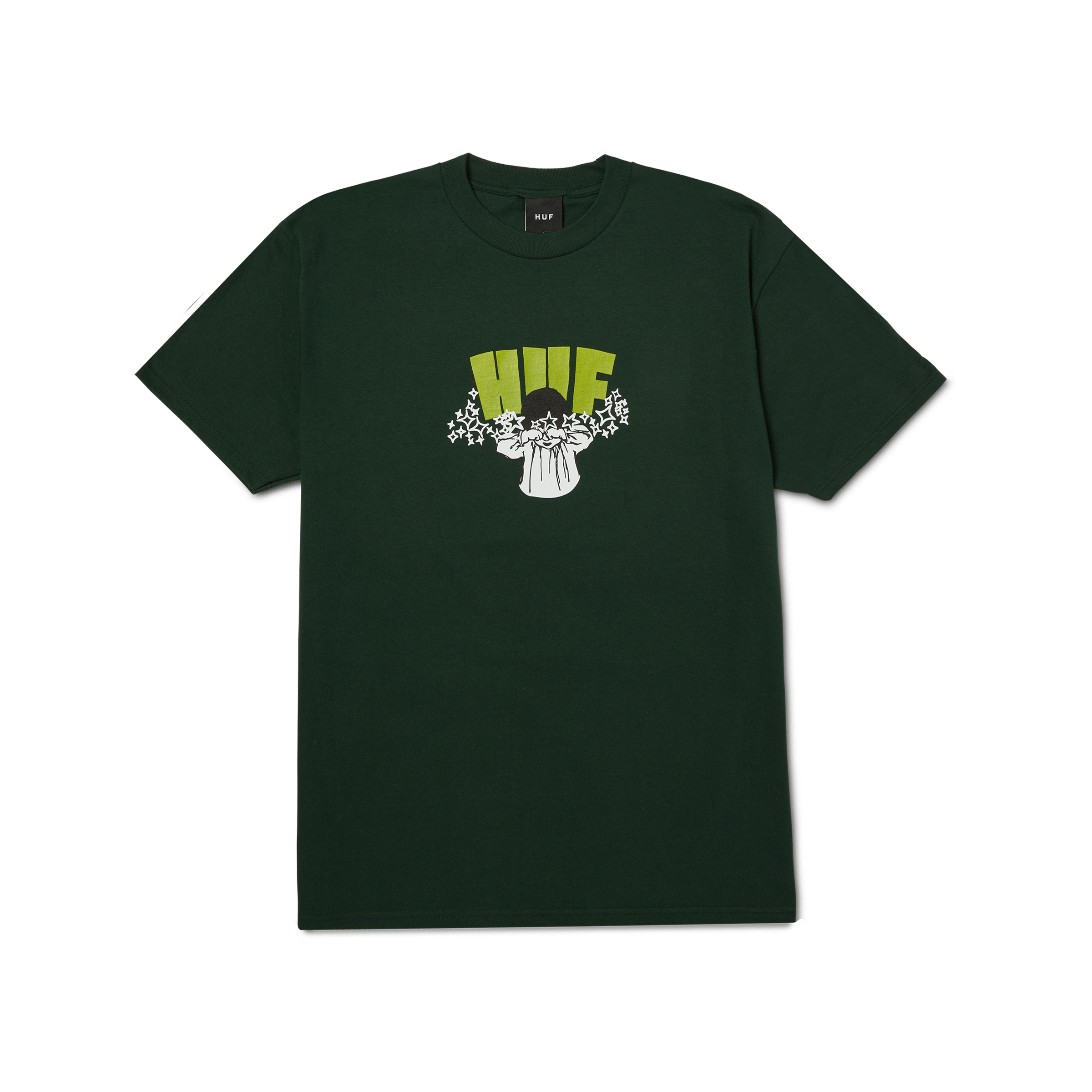 HUF Dazed Tee - Forest Green - Kubanna
