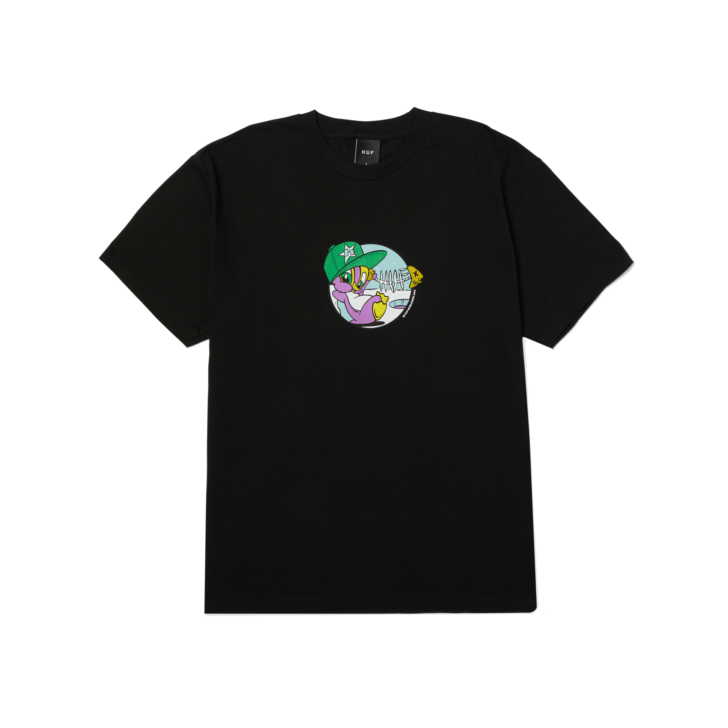 HUF Deep Freeze T-shirt - Black - Kubanna