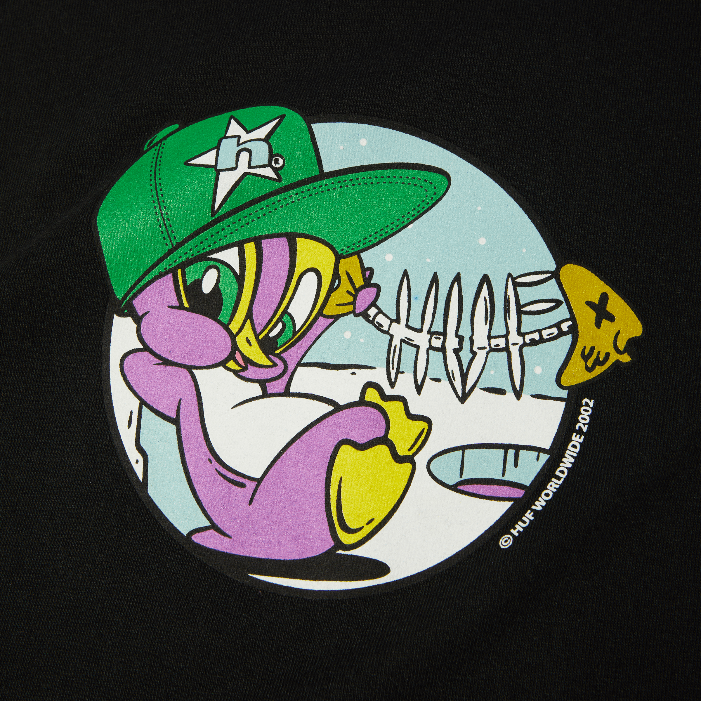 HUF Deep Freeze T-shirt - Black - Kubanna