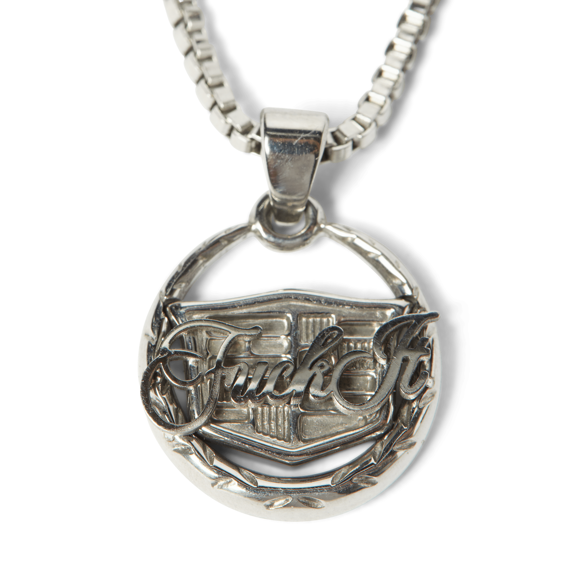 HUF Emblem Pendant - Silver - Kubanna