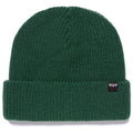HUF ESSENTIALS USUAL BEANIE - DARK GREEN - Kubanna