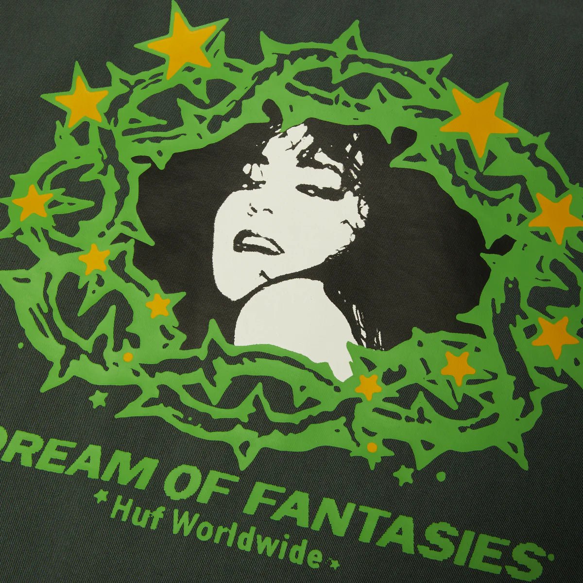HUF | Fantasies Work Shirt – Marine - Kubanna