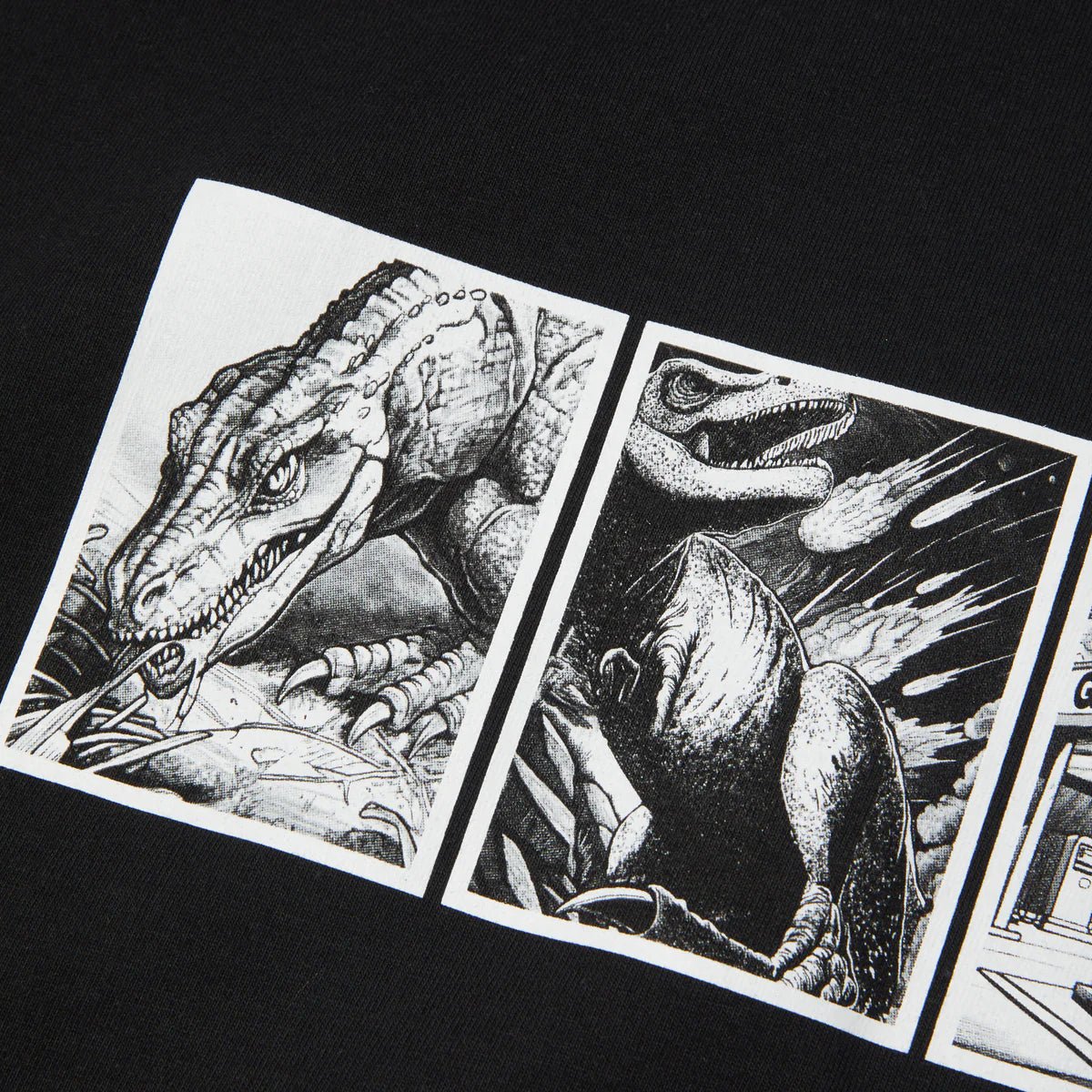 HUF | Fossil Fuel T-shirt – Black - Kubanna