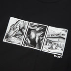 HUF | Fossil Fuel T-shirt – Black - Kubanna