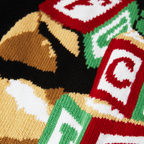 HUF Gift Bear Intarsia Sweater - Black - Kubanna