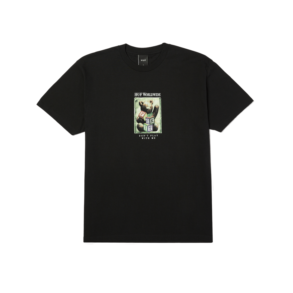 HUF Gift Bear T-shirt - Black - Kubanna