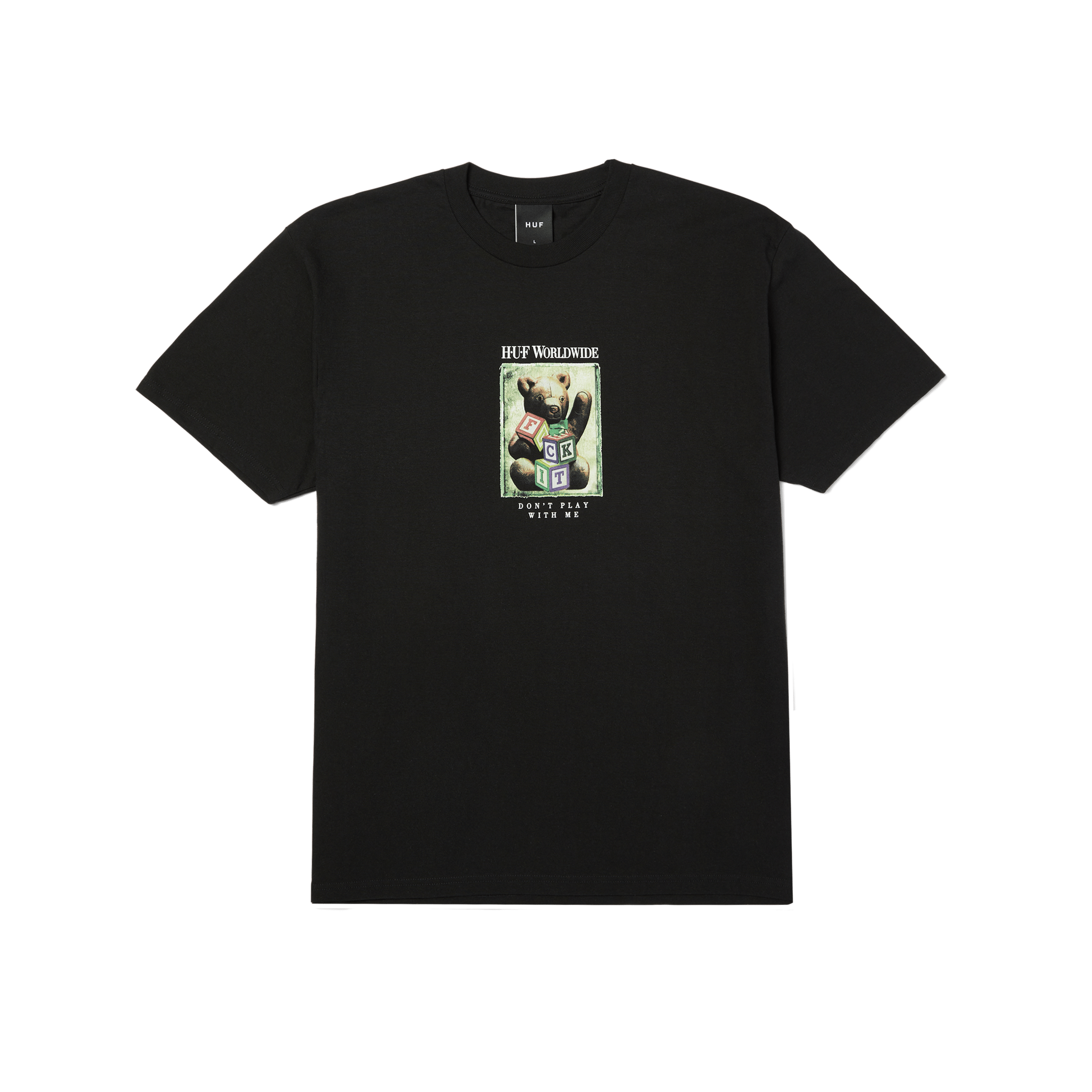 HUF Gift Bear T-shirt - Black - Kubanna