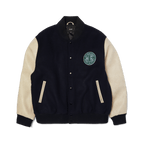 HUF Global Transit Varsity Jacket - Navy - Kubanna