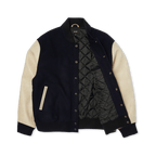 HUF Global Transit Varsity Jacket - Navy - Kubanna