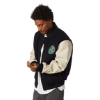HUF Global Transit Varsity Jacket - Navy - Kubanna