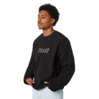 HUF H Dot Polar Fleece Crewneck - Black - Kubanna