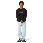 HUF H Dot Polar Fleece Crewneck - Black - Kubanna