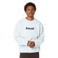 HUF H Dot Polar Fleece Crewneck - Sky - Kubanna