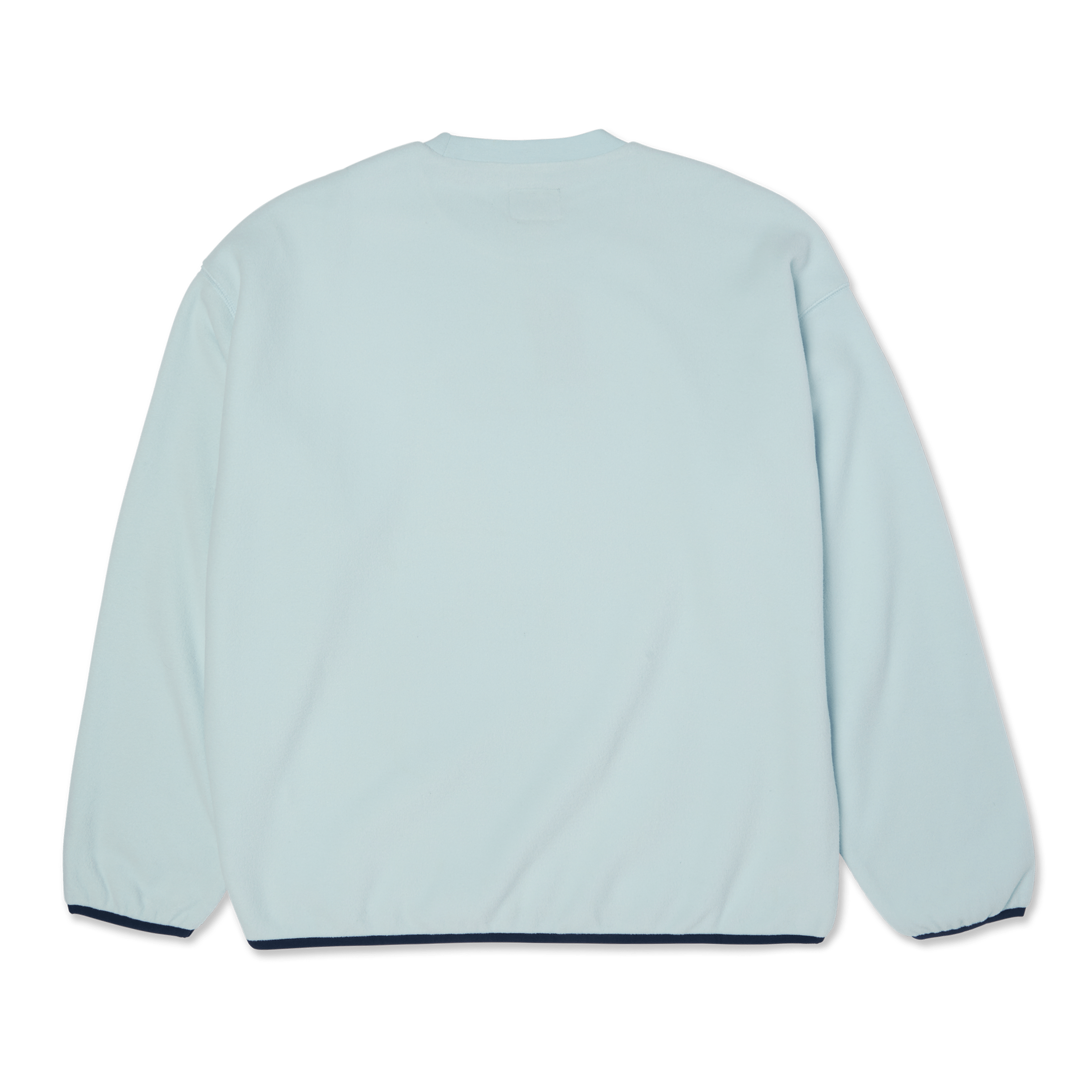 HUF H Dot Polar Fleece Crewneck - Sky - Kubanna