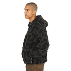 HUF H Star Repeat High Pile Jacket - Black - Kubanna