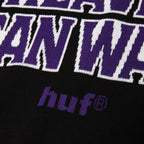 HUF Heaven Can Wait Crewneck - Black - Kubanna