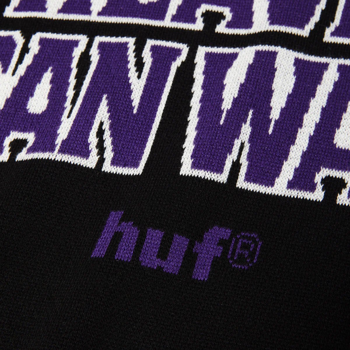 HUF Heaven Can Wait Crewneck - Black - Kubanna
