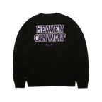 HUF Heaven Can Wait Crewneck - Black - Kubanna